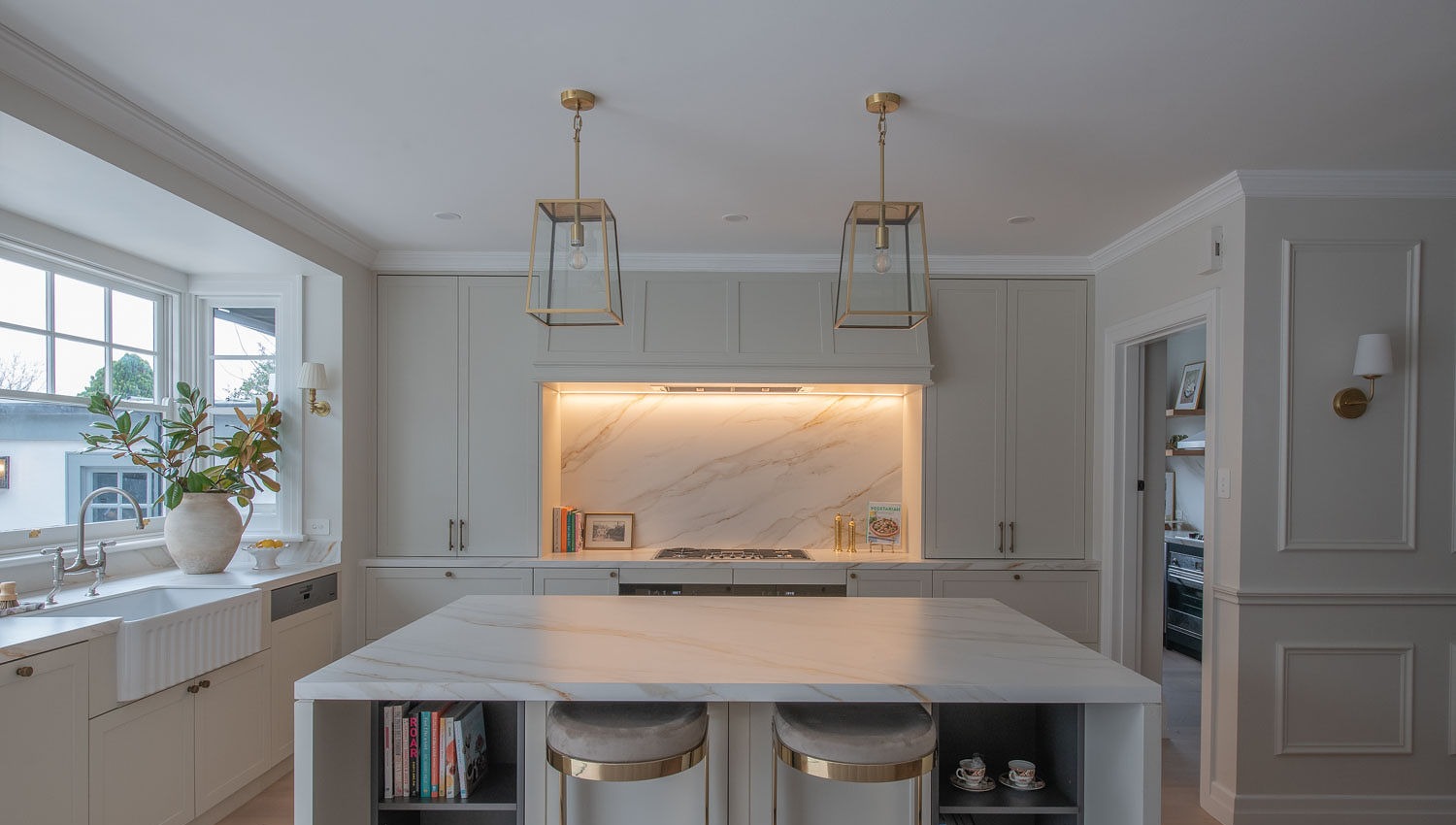The main kitchen